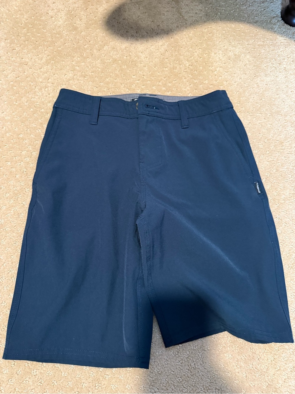 O'Neill Men's Dark Navy Flat Front Performance Shorts
